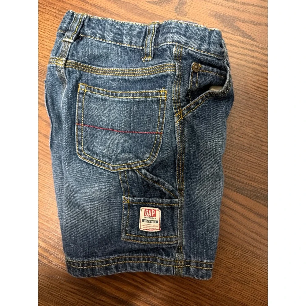 Vintage 2007 baby Gap Carpenter Demin Short Y2K NWOT Size 3 years